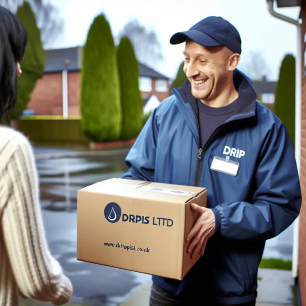 Parcel being delivered to a UK home address